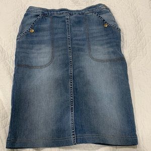 Sussan blue denim skirt size 8